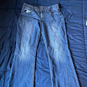 womens flared jeans